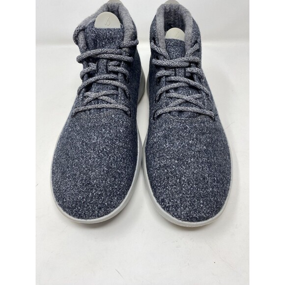 Allbirds Wool Runner-up Mizzle Shoes Mens Size 11 Gray Merino High Top WRUM - Picture 5 of 11